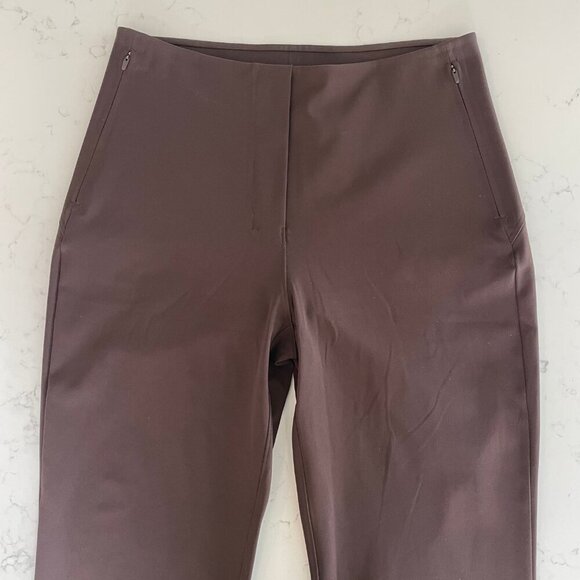 Lululemon Smooth Fit Pull On High Rise Pant Luxtreme Espresso Brown Sz 6 NWT - Picture 4 of 12